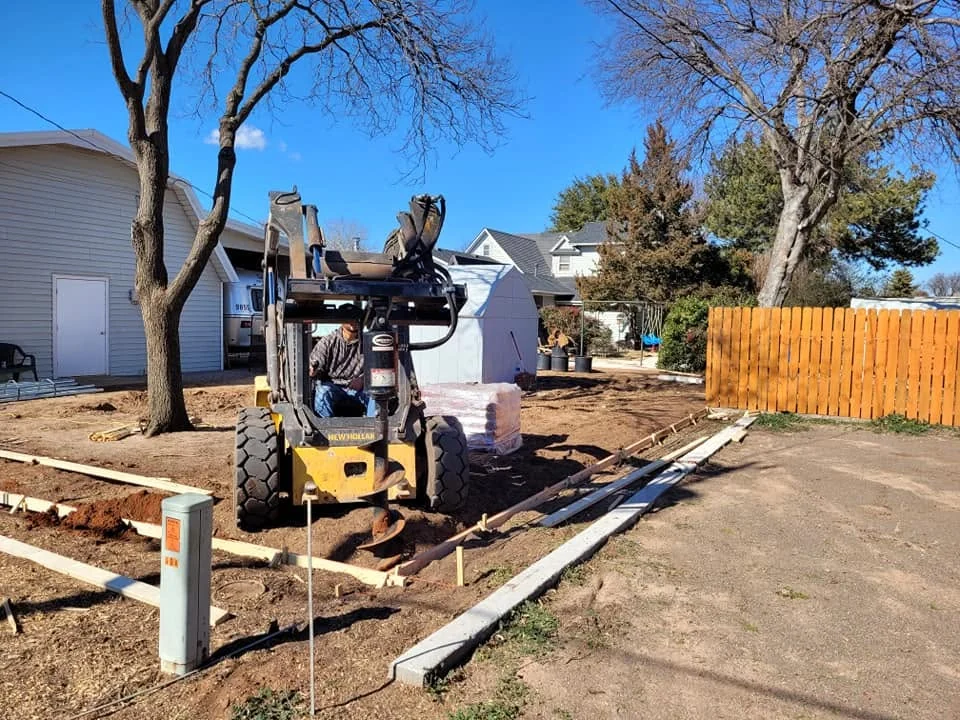 Opening up usable ground