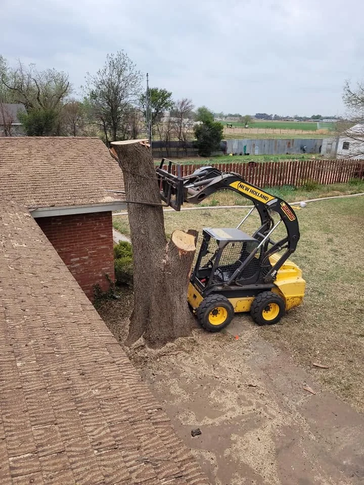 Property cleanup in progress